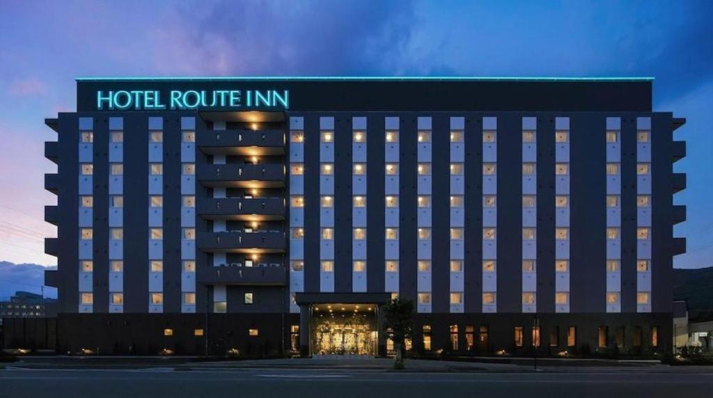 Hotel Route-Inn Shinano Omachi Ekimae Exterior photo